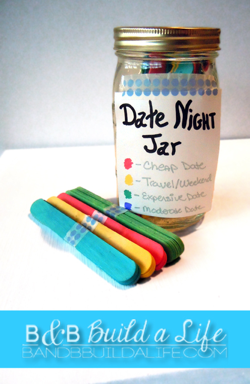 Diy Date Night Jar For Couples 